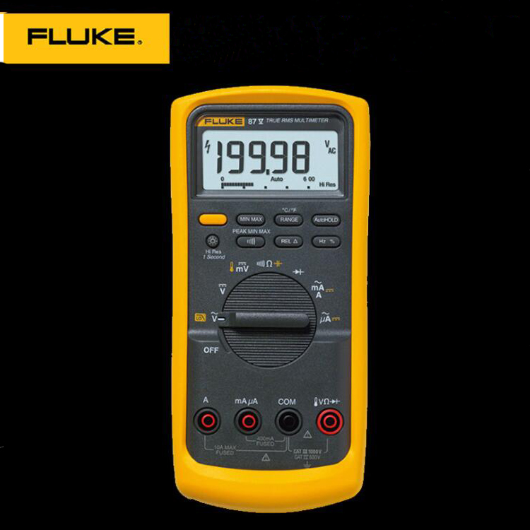 FLUKE福祿克F87-5/f87-V工業用真有效值數字萬用表