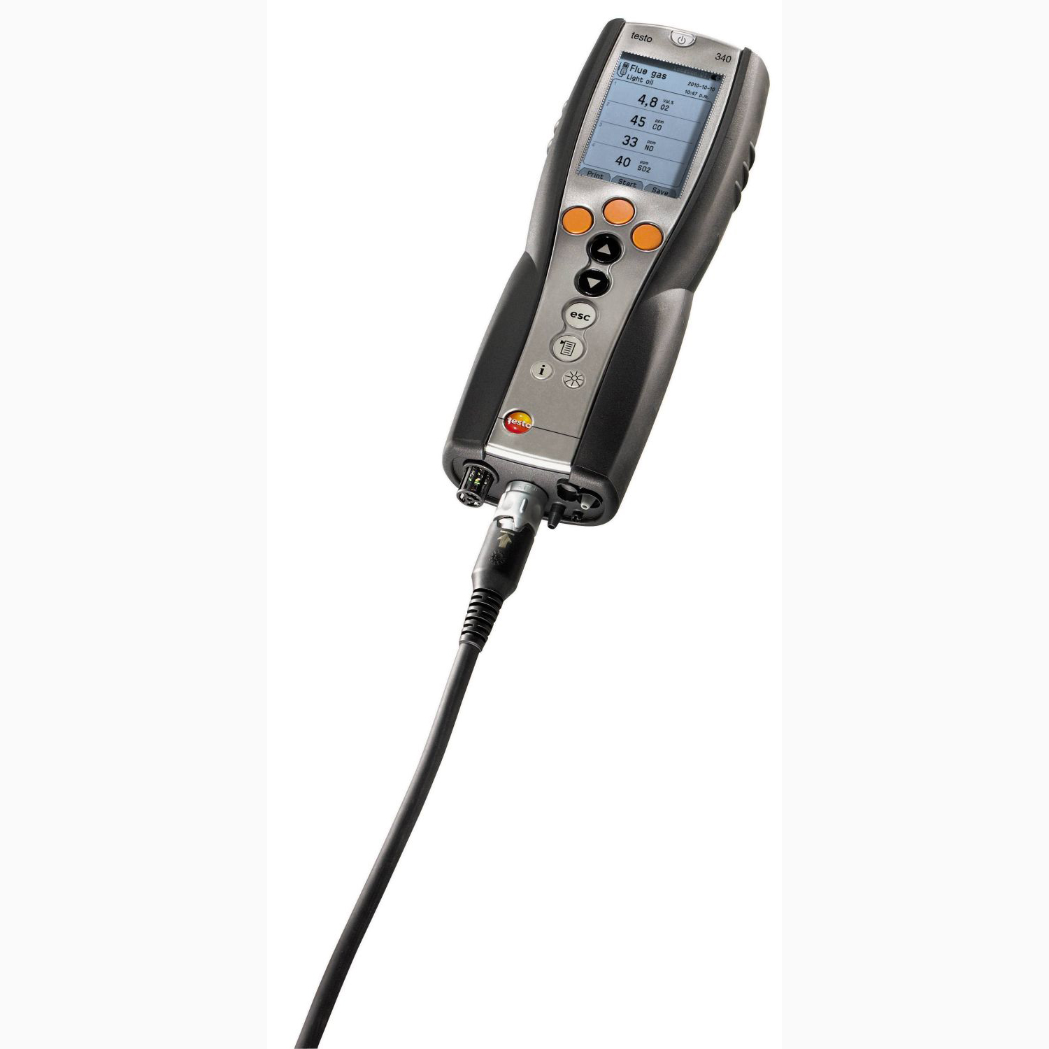 德國testo 340 四組分煙氣分析儀