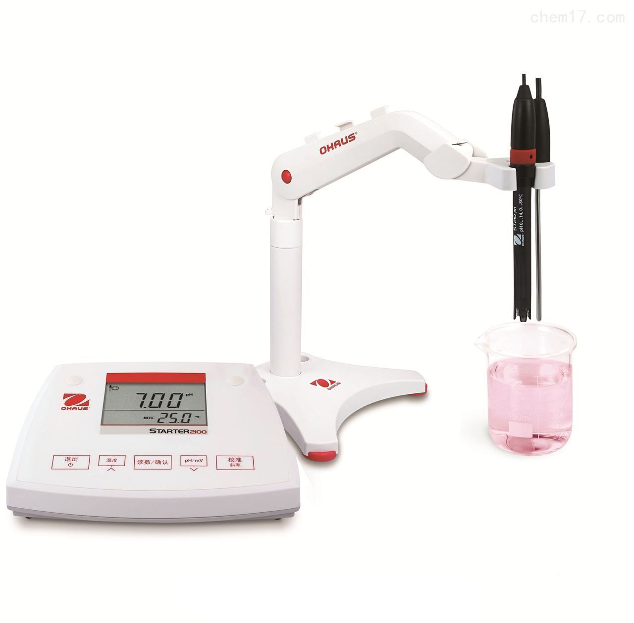 奧豪斯OHAUS  ST 2100 通用實(shí)驗(yàn)室pH計(jì)